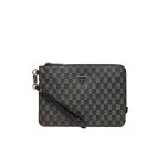 Pochette guess homme torino medium noir synth�tique