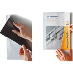 Pochette magn�tique a4 - magnetoplan - transparent - dos aimant� - capacit� 10 feuilles