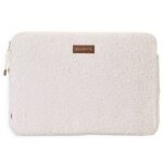 Pochette ordinateur teddy 15 - 16 pouces latte selencia