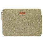 Pochette ordinateur teddy 15 - 16 pouces sage green selencia
