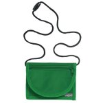 Pochette tour de cou nylon vert