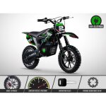 Pocket cross Électrique 550w / mini moto enfant orion 550w / Édition 2025 / vert Pocket cross Électrique 550w / mini moto enfant orion 550w / Édition 2025 / vert