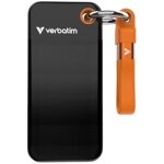 Pocket ssd - verbatim - 2to - usb 3. 2 gen 2 - noir orange - garantie 3 ans