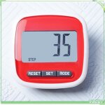 Podomtre 3d - vgeby - compteur de pas - suivi des pas - mesure de la distance - rouge