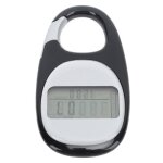 Podomtre 3d - vvikizy - compteur de pas multifonction - suivi des calories - mmoire 7 jours - noir