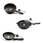 Pole 28 / 32 cm et sauteuse 28 cm schumann tous feux dont induction