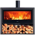 Pole  bois allegro ecodesign - panadero - 9 kw - arrire