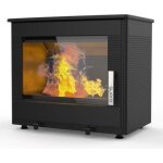 Supra po�le � bois �tanche 7. 3kw noir - fr9016120b