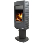 Po�le � bois godin equirre - 389130 - 8 kw - fonte - anthracite - 240 m3