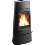 Po�le � bois - invicta aratos - fonte - 8 kw - b�ches 40 cm