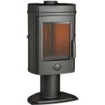 Po�le � bois invicta mesnil - puissance optimale 8 kw - max: 12kw - b�ches 34 cm max - fonte - fabriqu� ...