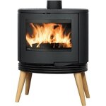 Pole  bois - supra - kyo - 10 kw - noir - fonte