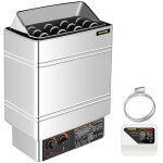 Pole lectrique de sauna 9kw - vevor - contrle externe inoxydable