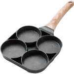 Po�le � frire 4 trous po�le � omelette �paissie po�le � bifteck de cr�pes aux ?ufs antiadh�sive