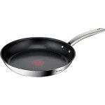 Poêle à frire - tefal - intuition b8170644 - 28 cm - inox - revêtement anti - adhésif en titane Poêle à frire - tefal - intuition b8170644 - 28 cm - inox - revêtement anti - adhésif en titane