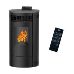 Po�le � granul�s air flavia 15 kw noir sannover