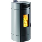 Po�le � granul�s - invicta lodi 10 - wifi - acier - gris