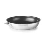 Pole inox revtue - lacor - 24cm - combi - anti - adhsive - manche / poigne amovible non fournies ...