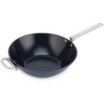 Po�le - joseph joseph - space wok - 32 cm - poign�e pliable - antiadh�sif c�ramique