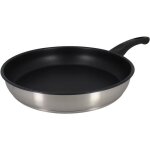 Po�le - menastyl - 6020246 - en acier inoxydable - 24 cm - tous feux dont induction