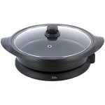 Pole  paella lectrique - jata - pe640 - 34 cm - anti - adhsif - transportable  table