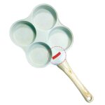 Venteo - po�le pancake multi compartiments po�le inox compatible po�le induction rev�tement aluminium ...