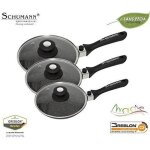 Poeles en pierre 20 / 24 / 32cm - manche amovible