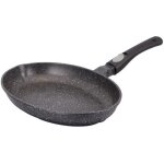 Po�le � poisson 34 cm - manche amovible - fonte daluminium - tous feux