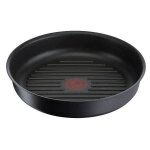 Poele / sauteuse tefal ingenio eco resist poele grill fonte daluminium 26 cm induction l8584004