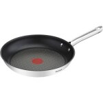 Po�le - tefal - duetto a7040663 - 28 cm - acier inoxydable 18 / 10 - rev�tement antiadh�sif power resist ...