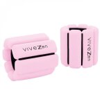 Poids lestés réglables pour course ou fitness poignets ou chevilles - 1kg - rose - vivezen Poids lestés réglables pour course ou fitness poignets ou chevilles - 1kg - rose - vivezen