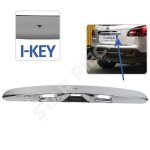 Poigne coffre pour nissan qashqai (2007 - 2013) baguette de coffre avec fonction i - key (bouton ouverture ...