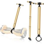 Poigne de contrle alliage aluminium hoverboard scooter electrique pour 65 pouces blanc