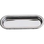 Poign�e cuvette encastrable monin inox 68 x 21 mm