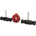 Poign�es avec fil pour d�coupe de joint de vitrage - brilliant tools bt681150