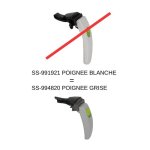 Poigne gris actifry - seb - friteuse - compatible lave - vaisselle - adulte - mixte