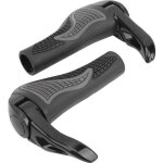 Poignes de guidon antidrapantes pour vtt - kimiss - embout de barre tendue - noir