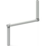 Poignée de manivelle grise l. 340 mm pour volet roulant Poignée de manivelle grise l. 340 mm pour volet roulant