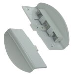 Poignée de porte à dépression blanche pour refrigerateur - congelateur Poignée de porte à dépression blanche pour refrigerateur - congelateur