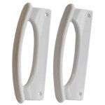 Poignées de porte pour frigo congélateur whirlpool - blanc - référence 481231019093 Poignées de porte pour frigo congélateur whirlpool - blanc - référence 481231019093