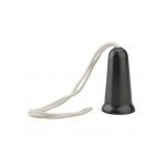 Poignée de porte de garage à tirage - thirard - noir - simple - cordon inclus - pour porte basculante ... Poignée de porte de garage à tirage - thirard - noir - simple - cordon inclus - pour porte basculante ...
