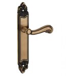 Thirard - ensemble de poign�es pour porte int�rieure louis xv sans trou carr� 7mm entraxes 195mm laiton ...
