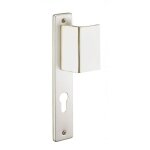 Thirard - ensemble de poign�es porte dentr�e pali�re picardie trou de cylindre carr� 7mm entraxes 195mm ...