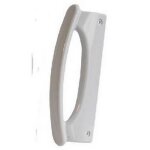 Poign�e de porte - whirlpool - r�frig�rateur cong�lateur - entraxe 175cm - blanc