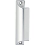 Poign�e de tirage - hoppe - l. 90 mm - aluminium - gris - sur plaque - r�versible