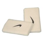 Poignet ponge nike two swoosh blanc long - tennis - multisport