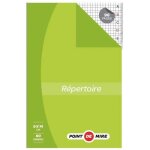 Point de mire carnet rpertoire piqu - 9 x 14 cm - 96 pages - 5 / 5 90 g