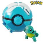 Pokeball pokemon carapuce figurine auto ouverture + sac collector