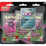 Jeu de cartes  collectionner - pokmon - scarlet & violet - 3 boosters - 1 carte promotionnelle - multicolore ...