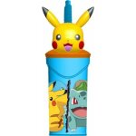 Bouteille deau - pokmon - distorsion - plastique - 360 ml - mixte